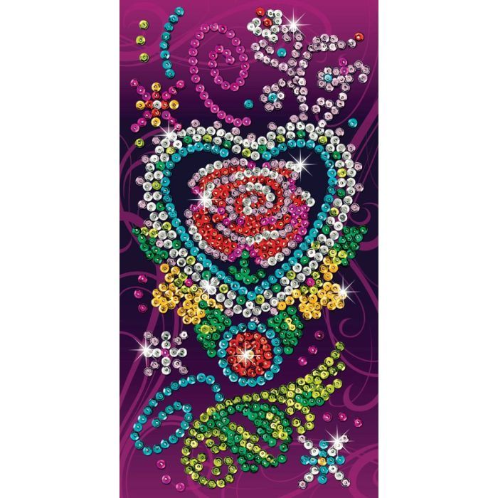 Набор для творчества Sequin Art PICTURE ART Craft Teen Rose (SA1419)