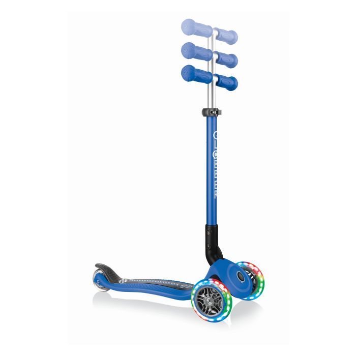 Самокат Globber Primo Foldable Lights Синий (432-100) изображение 4