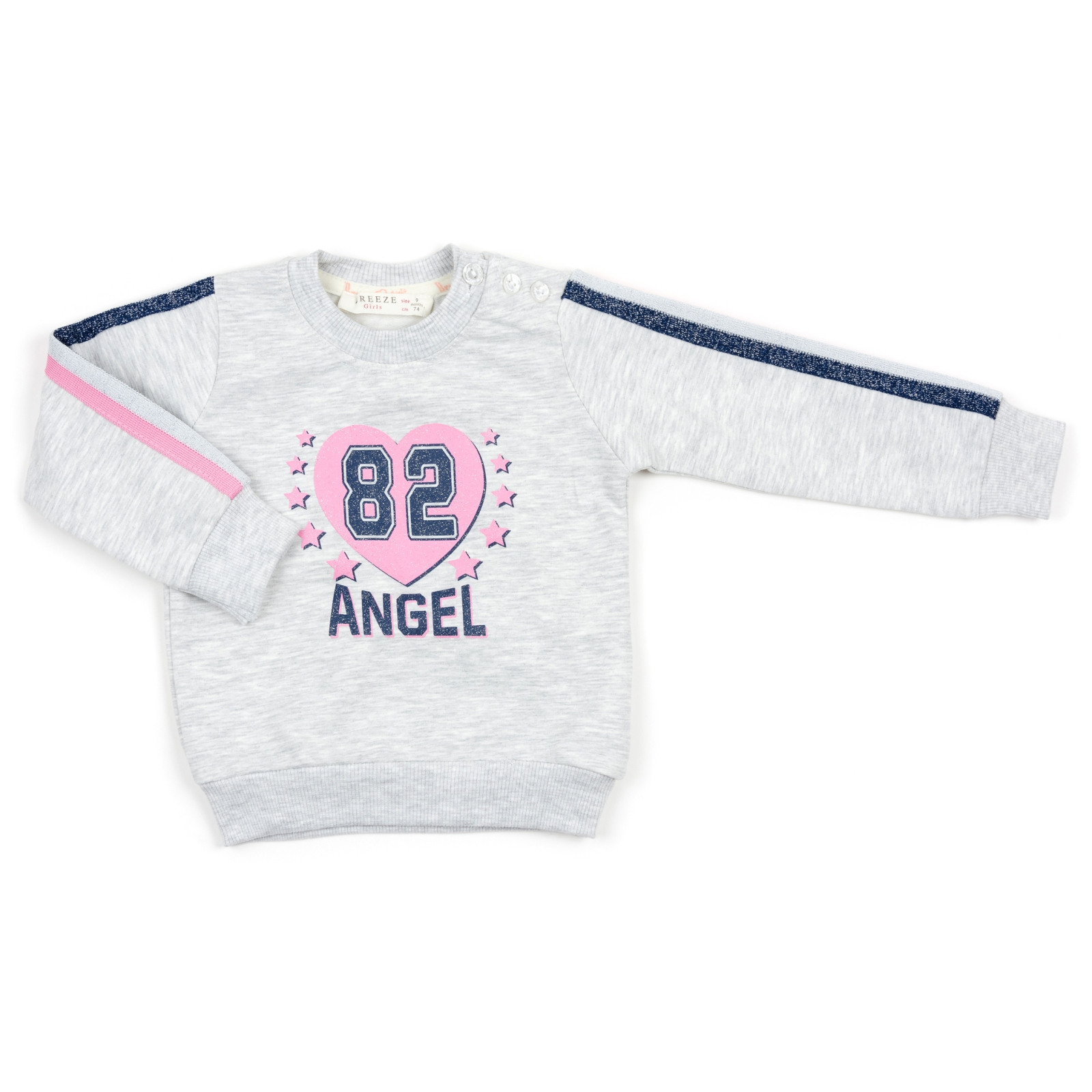 Набор детской одежды Breeze "ANGEL" (11990-80G-gray) изображение 2