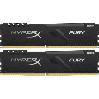 Модуль памяти для компьютера DDR4 16GB (2x8GB) 3200 MHz HyperX FURY Black Kingston Fury (ex.HyperX) (HX432C16FB3K2/16)