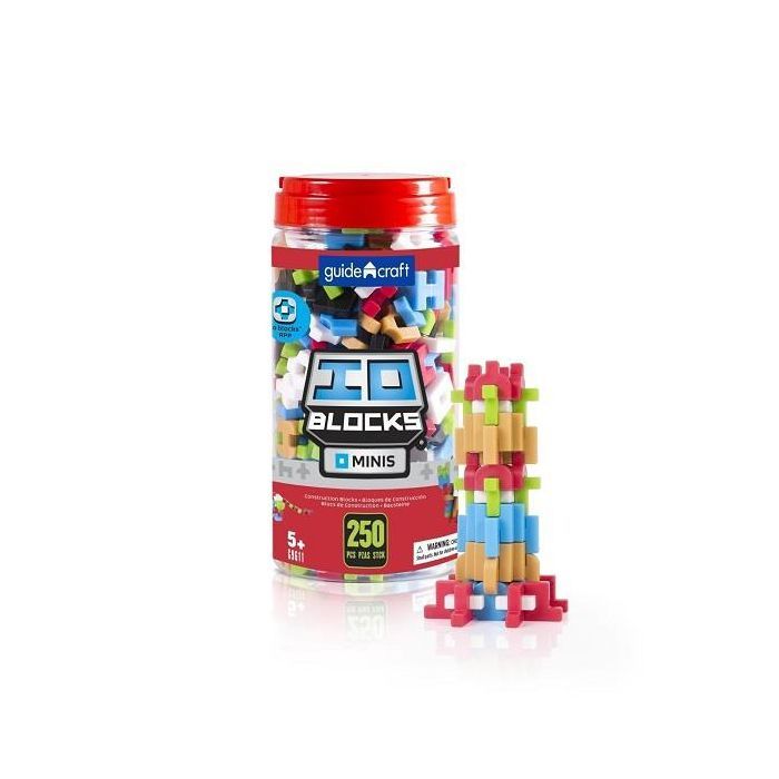 Конструктор Guidecraft IO Blocks Minis 250 деталей (G9611)