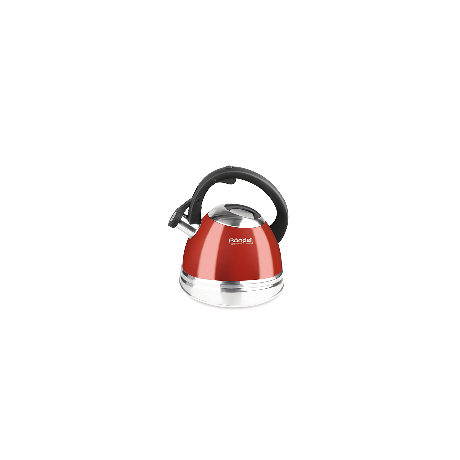 Чайник Rondell Fiero со свистком 3 л Red (RDS-498)