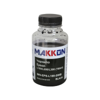 Чернила Makkon Epson L100/L200/L300 (T6641) 200 г black (IMN-EPS-L100-200B)