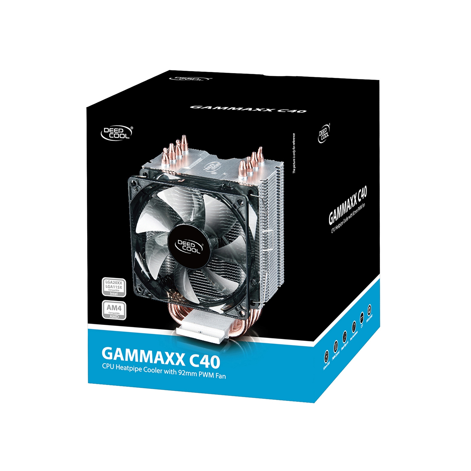 Кулер для процессора Deepcool GAMMAXX C40 изображение 10