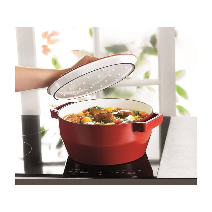 Кастрюля Pyrex Slow Cook Red 3.8 л (SC5AC29) изображение 3
