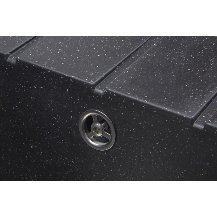 Мойка кухонная Ventolux SILVIA (SPACE BLACK) изображение 4