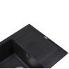 Мойка кухонная Ventolux SILVIA (SPACE BLACK) изображение 6
