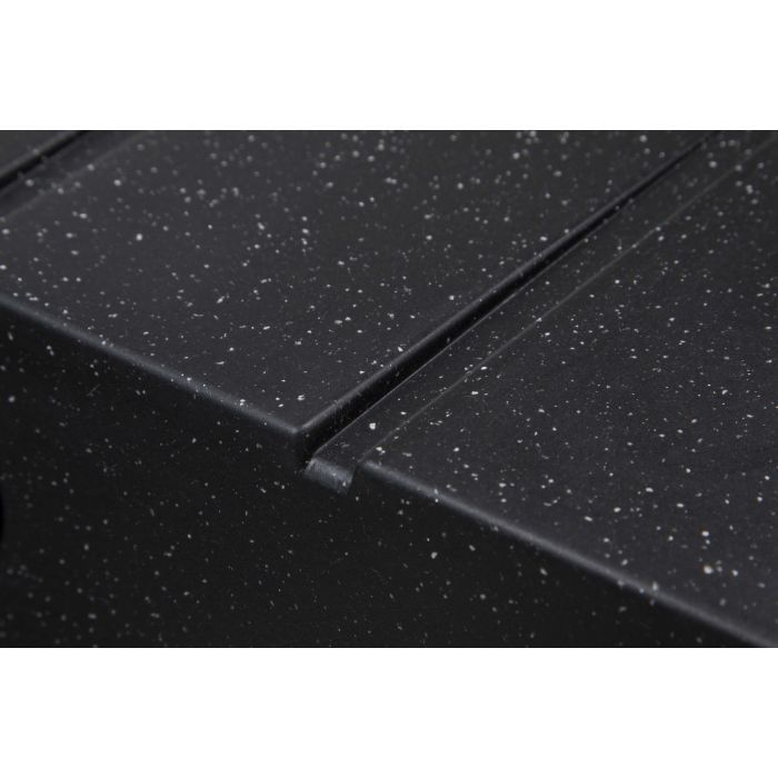 Мойка кухонная Ventolux SILVIA (SPACE BLACK) изображение 7