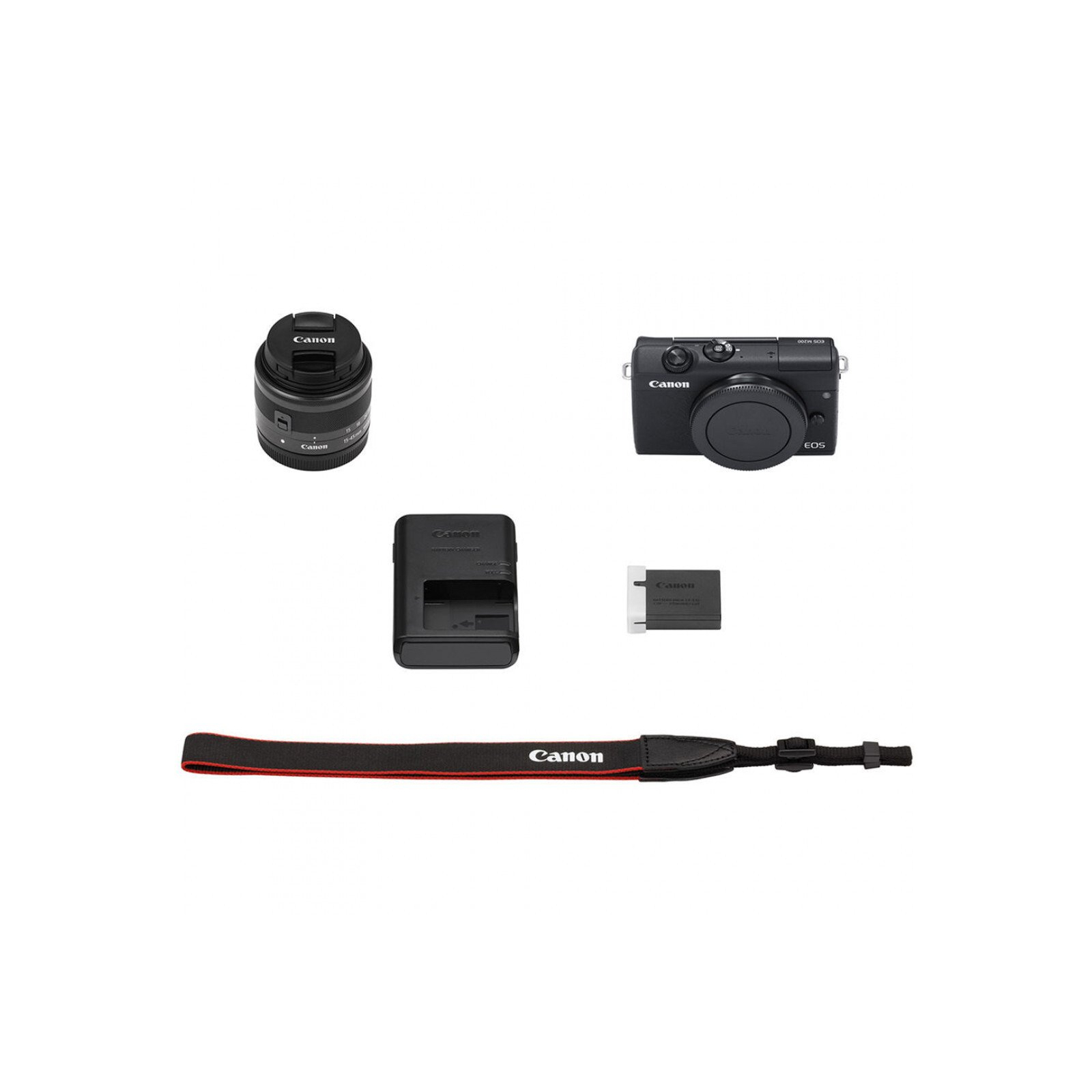 Цифровий фотоапарат Canon EOS M200 + 15-45 IS STM Black (3699C027) зображення 11