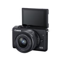 Цифровой фотоаппарат Canon EOS M200 + 15-45 IS STM Black (3699C027) изображение 2