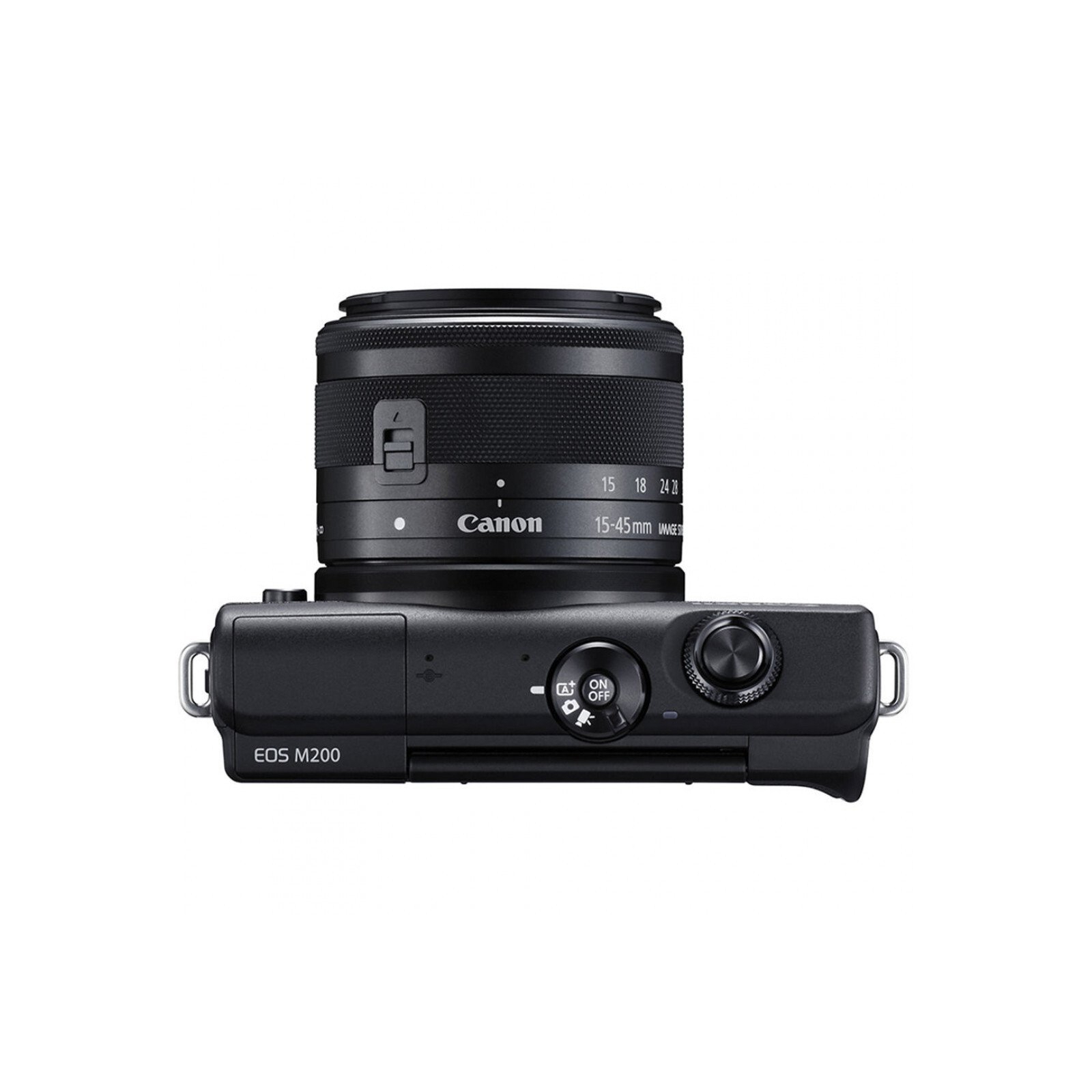 Цифровий фотоапарат Canon EOS M200 + 15-45 IS STM Black (3699C027) зображення 4