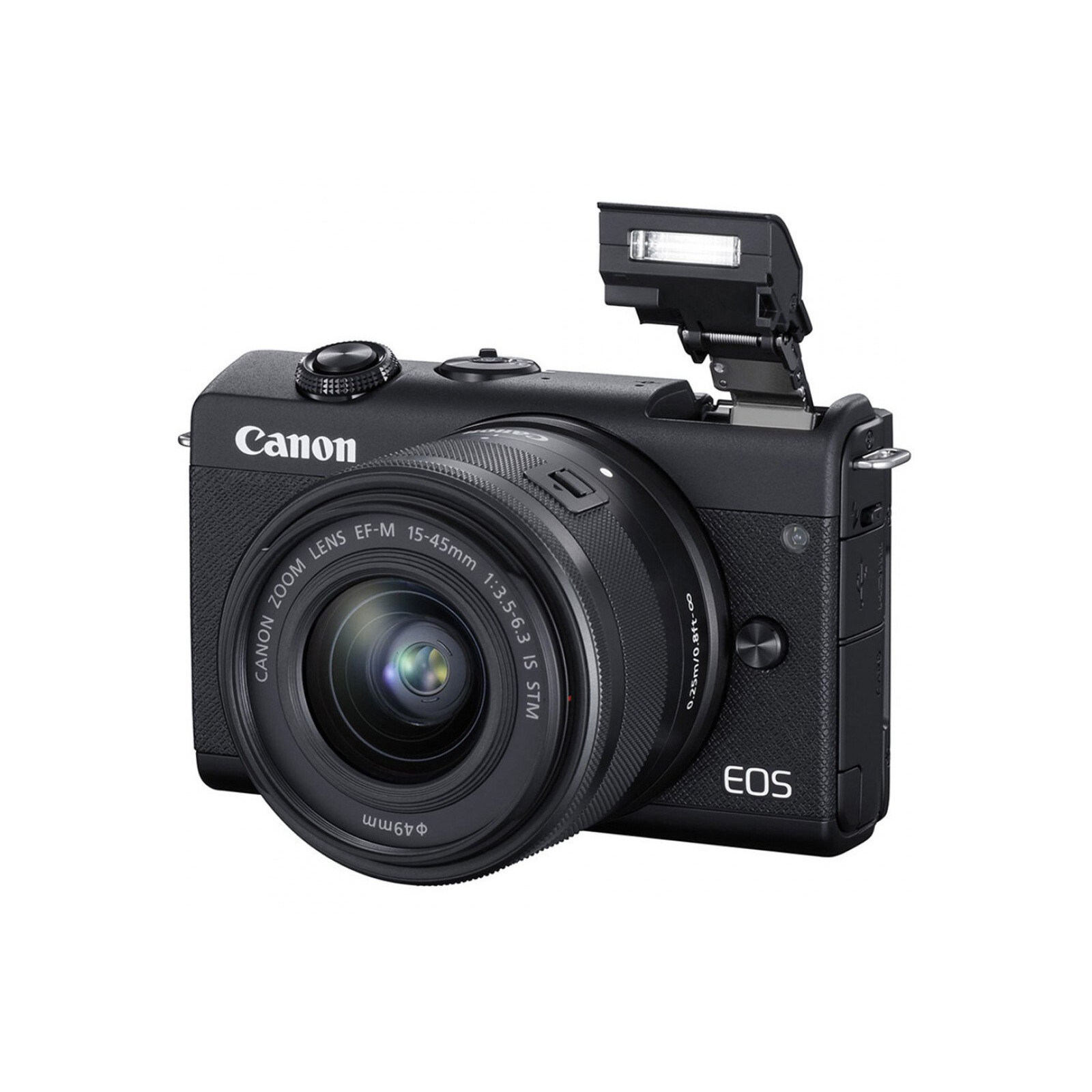 Цифровой фотоаппарат Canon EOS M200 + 15-45 IS STM Black (3699C027) изображение 5