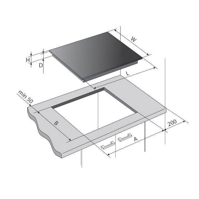 Варочна поверхня Pyramida VCH X 640 (VCHX640) зображення 3