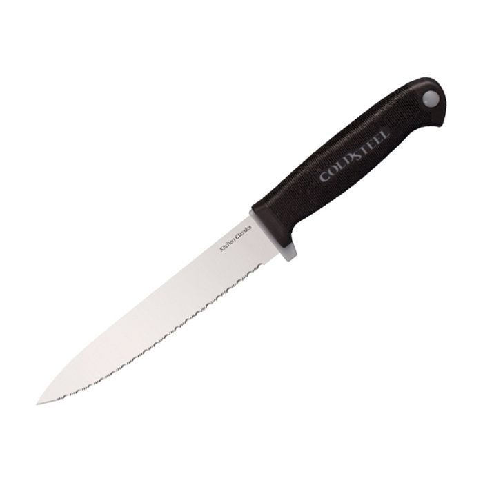 Набор ножей Cold Steel Kitchen Set 2016 с подставкой 13 предметов (59KSSET) изображение 5