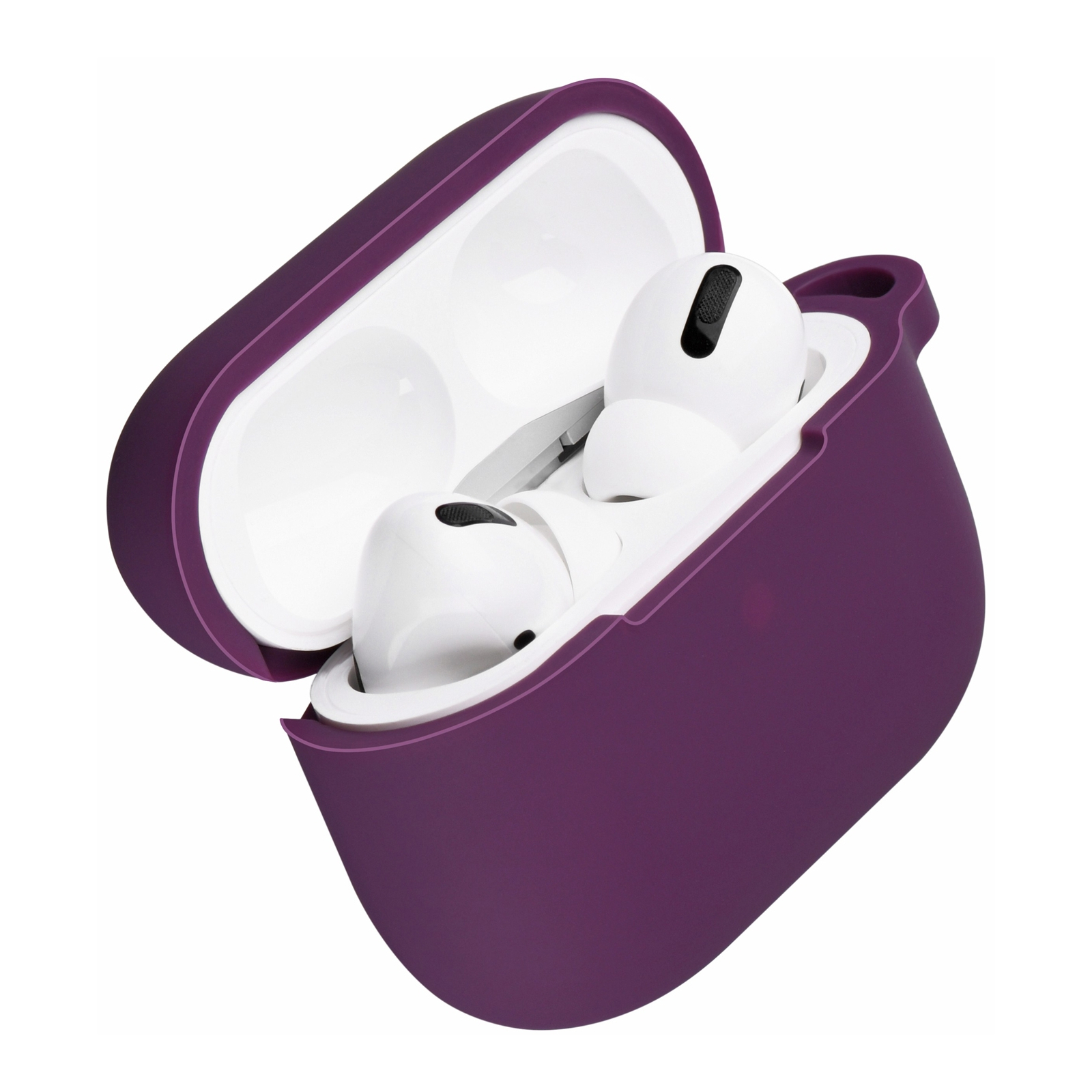 Чохол для навушників 2E для Apple AirPods Pro Pure Color Silicone 2.5 мм Mint (2E-PODSPR-IBPCS-2.5-MT) зображення 2
