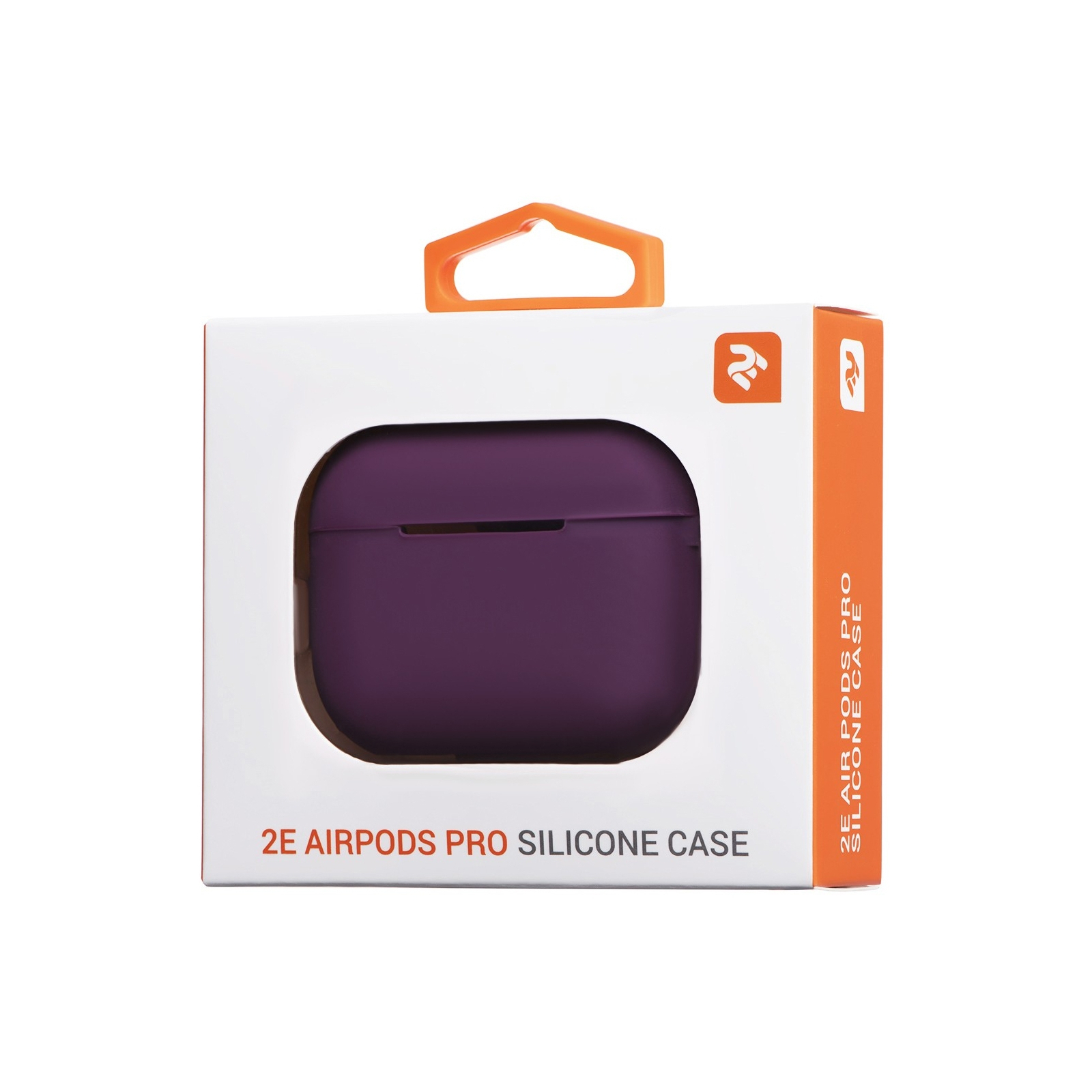 Чохол для навушників 2E для Apple AirPods Pro Pure Color Silicone 2.5 мм White (2E-PODSPR-IBPCS-2.5-WT) зображення 4