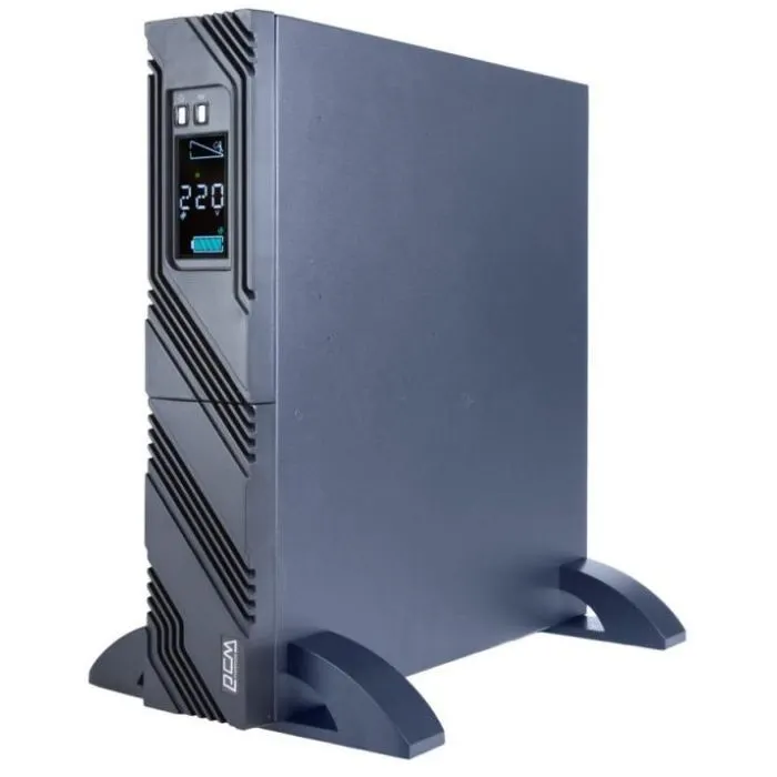 Пристрій безперебійного живлення Powercom SPR-2000 LCD Powercom (SPR.2000.LCD) зображення 3