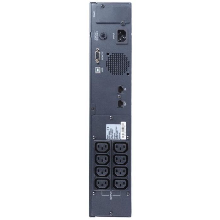 Пристрій безперебійного живлення Powercom SPR-2000 LCD Powercom (SPR.2000.LCD) зображення 4