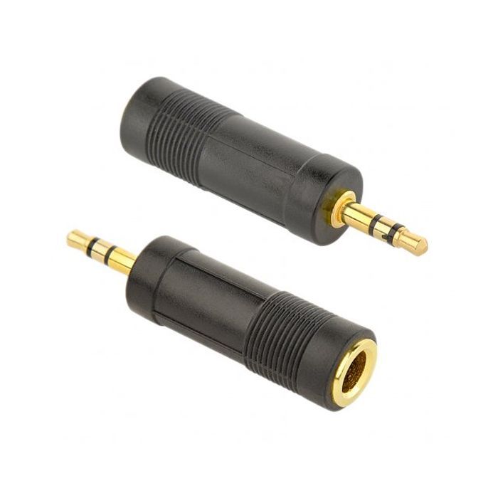 Переходник 6.35мм F to M 3.5 мм Cablexpert (A-6.35F-3.5M)