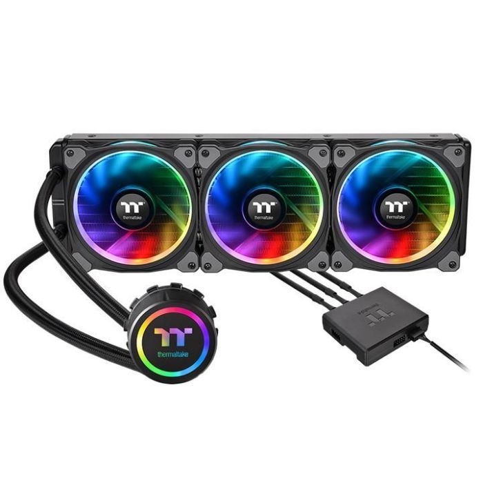 Система жидкостного охлаждения ThermalTake Floe Riing RGB 360 TT Premium Edition (CL-W158-PL12SW-A)