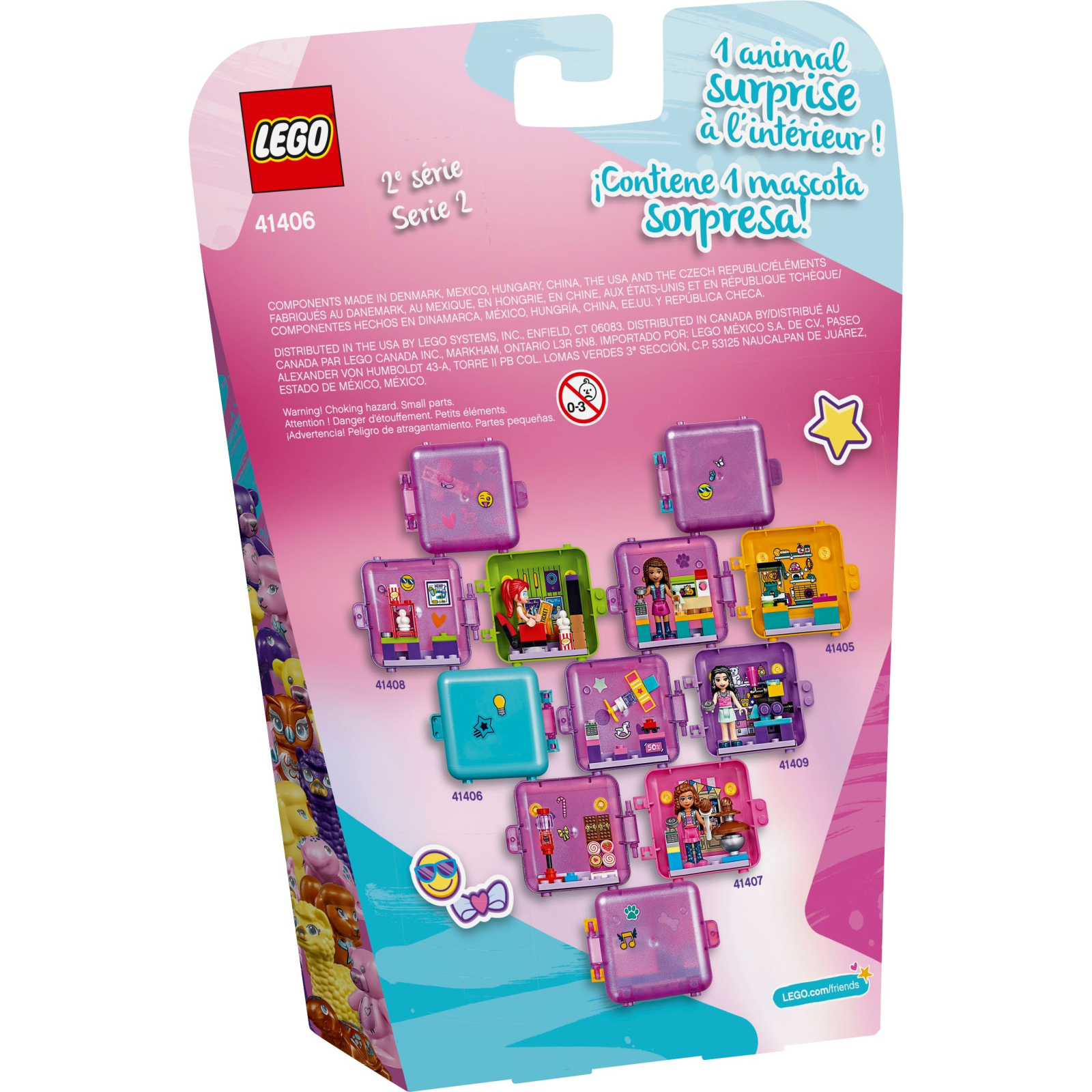 Конструктор LEGO Friends Игровая шкатулка «Покупки Стефани» 44 детали (41406) изображение 3