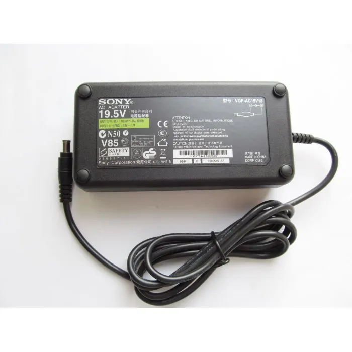 Блок питания к ноутбуку Sony 150W, 19.5V, 7.7A, 6.5/4.4(pin inside) (VGP-AC19V18 / A40282) изображение 2