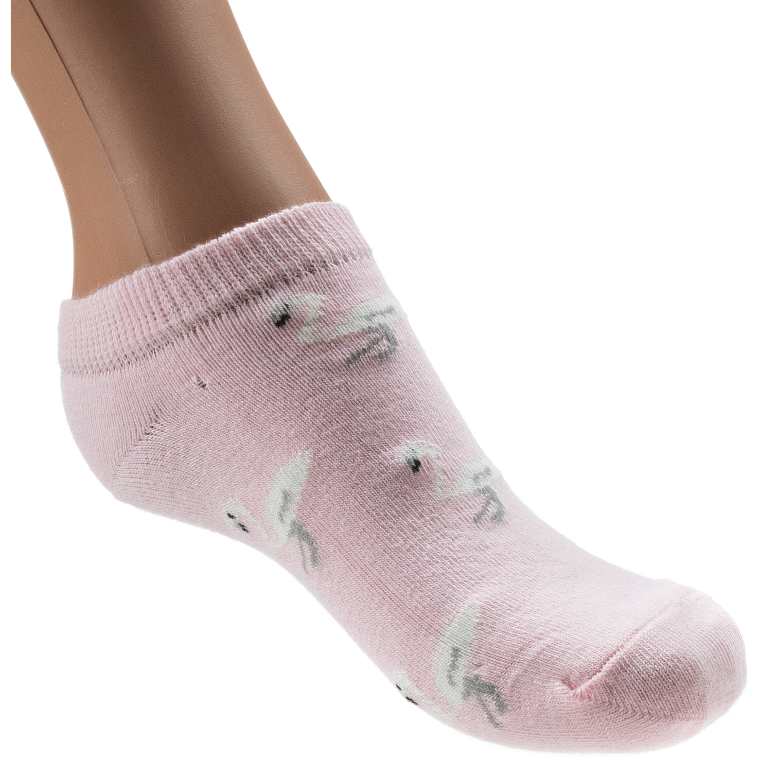 Шкарпетки дитячі Bibaby з фламінго (68292-7G-pink)