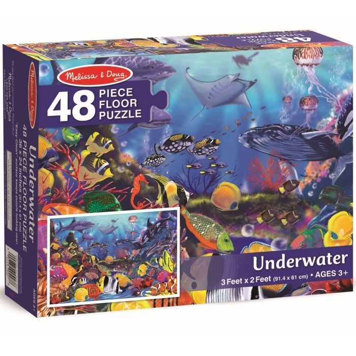 Пазл Melissa&Doug Мега "Водяний світ", 48 елементів (MD10427) зображення 3