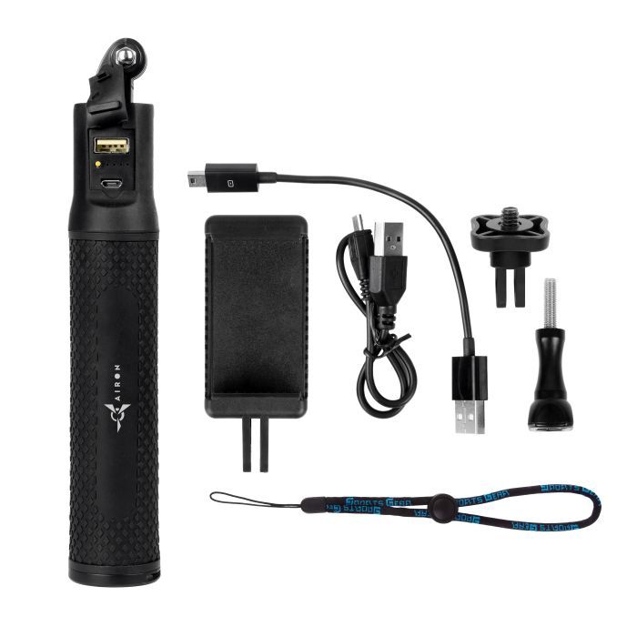 Аксессуар к экшн-камерам AirOn Monopod Power Bank AIRON AC120 для екшн-камер (69477915500010) изображение 4