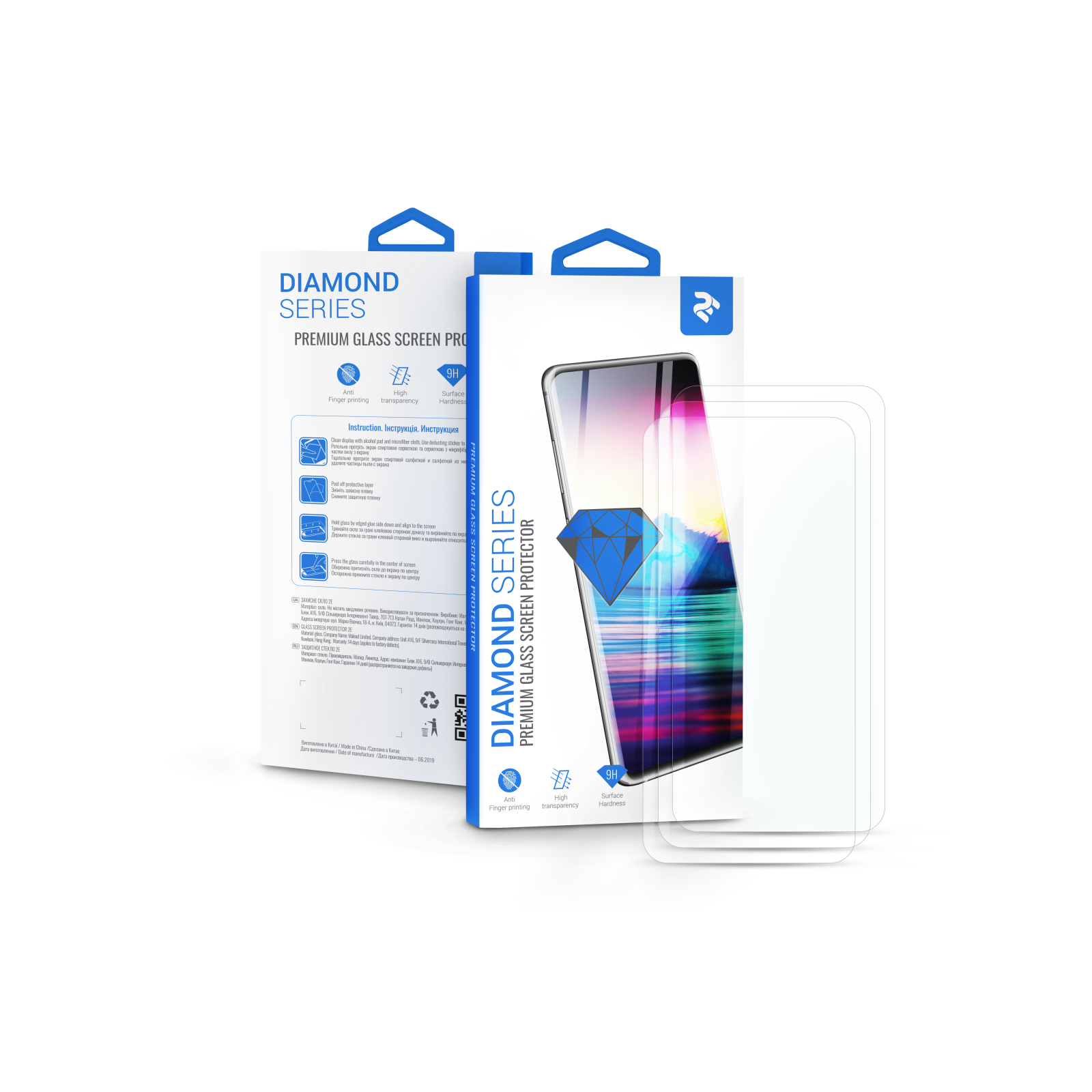 Скло захисне 2E для Samsung Galaxy A71(A715), 2.5D, Clear (2E-G-A71-LT-CL-3IN1) зображення 6