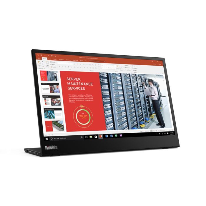 Монітор Lenovo ThinkVision M14 FHD (61DDUAT6UA) зображення 2