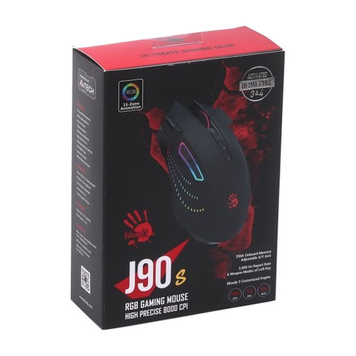 Мишка A4Tech Bloody J90s Black зображення 8