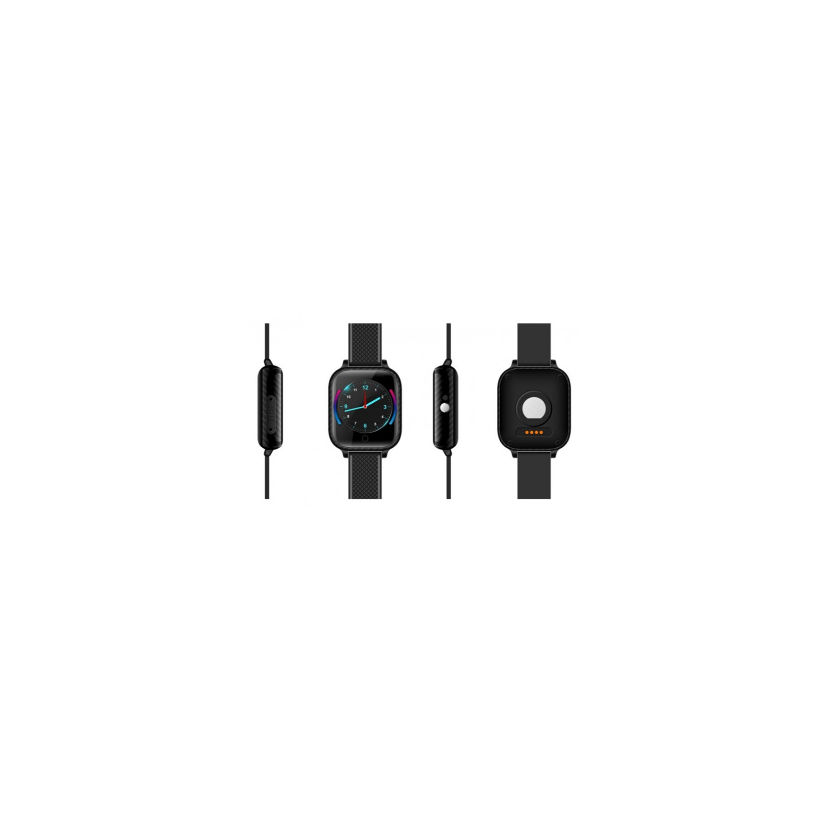 Смарт-годинник GoGPS T01 Термометр Black (T01BK) зображення 5