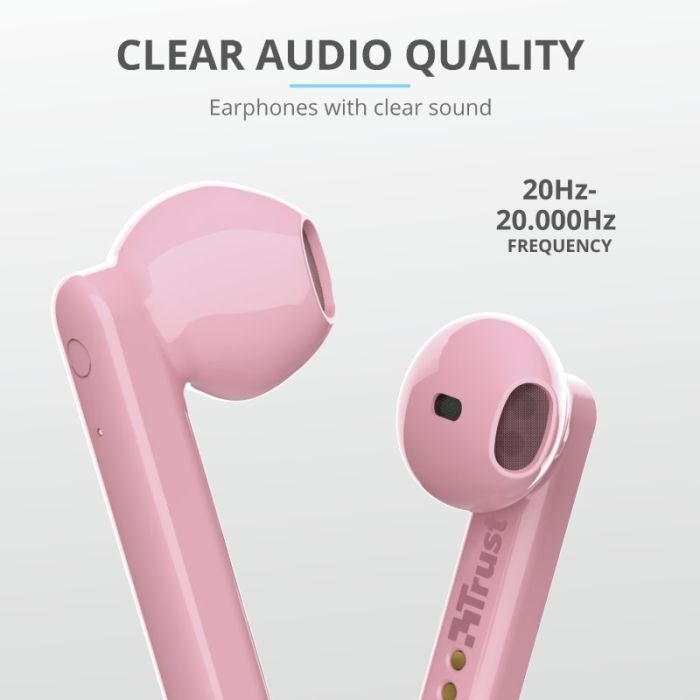 Навушники Trust Primo Touch True Wireless Mic Mint (23781) зображення 10