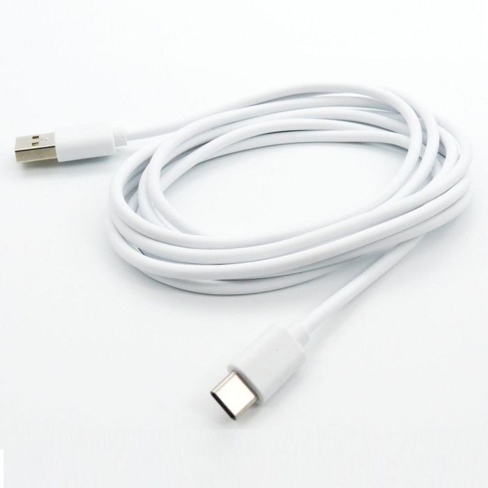 Дата кабель USB 2.0 AM to Type-C 2.0m white Dengos (PLS-TC-2M-WHITE)