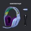 Наушники Logitech G733 Lightspeed Wireless RGB Gaming Headset Lilac (981-000890) изображение 6