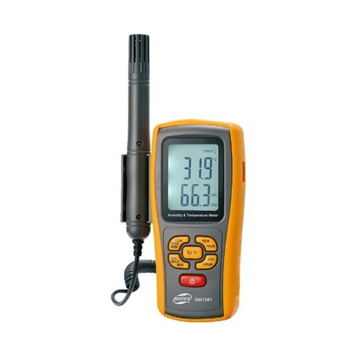 Термо-гигрометр Benetech электронный 0-100%, -10-50°C (GM1361)