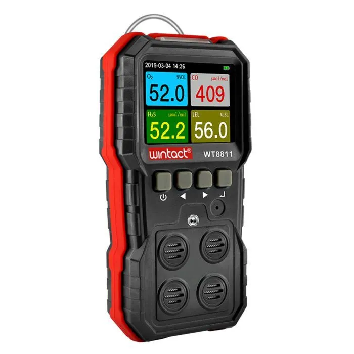 Газоаналізатор Wintact 4-в-1 (WT8811) зображення 2