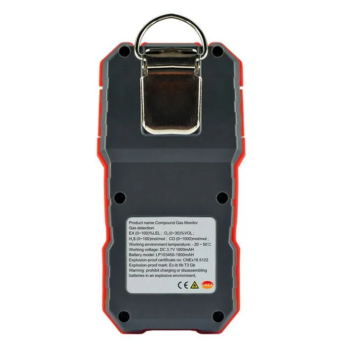 Газоаналізатор Wintact 4-в-1 (WT8811) зображення 5