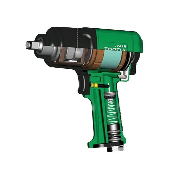 Гайковерт Toptul пневмо 1/2" 1356N/m 9500об/мин (KAAC1610) изображение 2