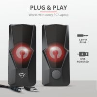 Акустическая система Trust GXT 610 Argus Illuminated Black (23737) изображение 9