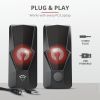 Акустическая система Trust GXT 610 Argus Illuminated Black (23737) изображение 9