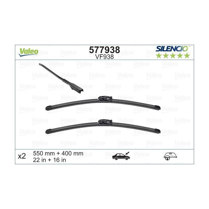 Щетка стеклоочистителя Valeo 577938