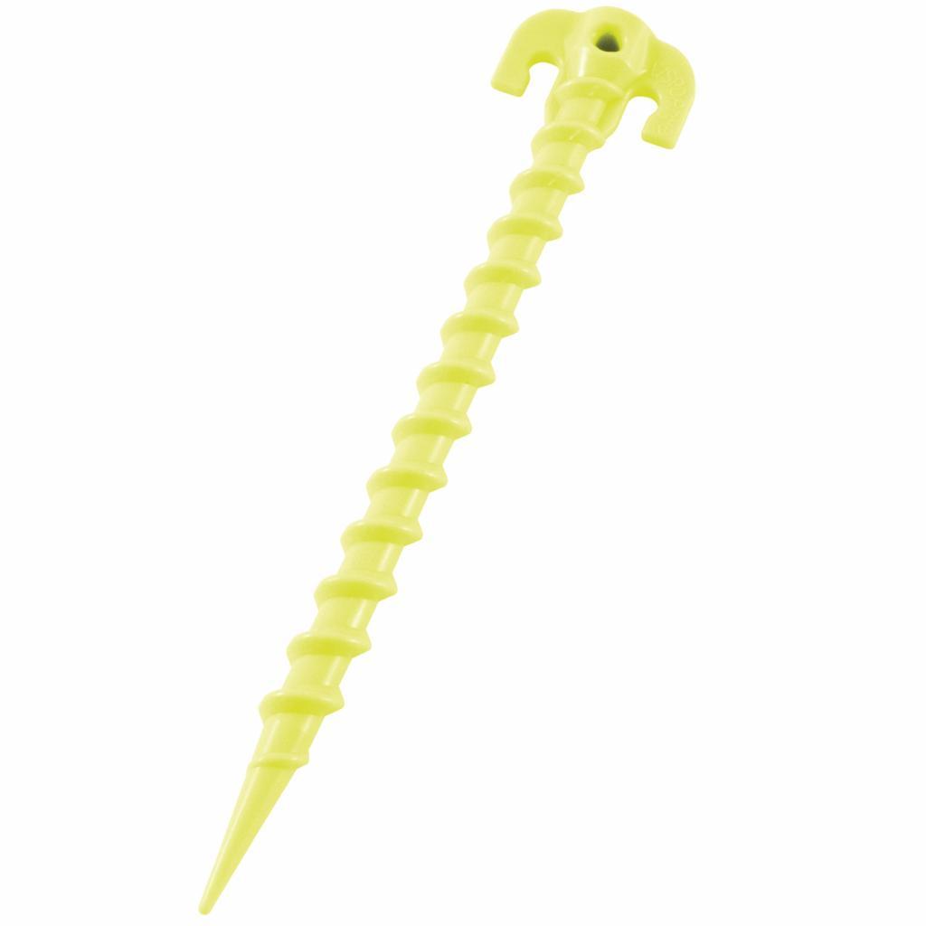 Комплект колышков Outwell Screw Plastic Peg 25 см 6 шт Luminous Green (928774)