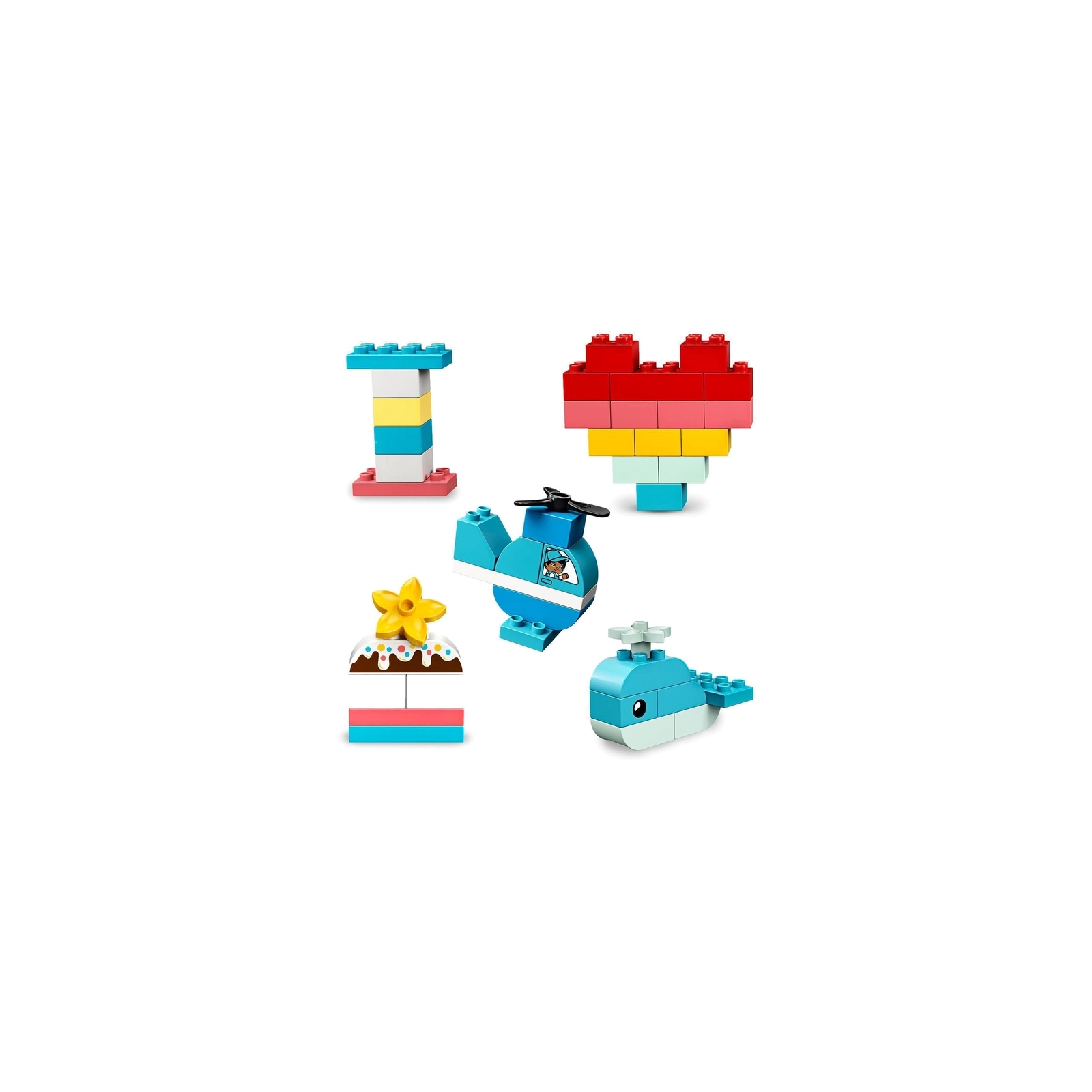 Конструктор LEGO DUPLO Коробка-сердце (10909) изображение 5
