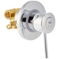 Змішувач Grohe BauClassic OHM set conc. shower (29048000) зображення 2