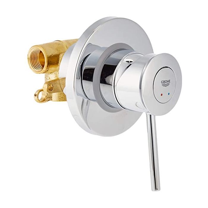 Змішувач Grohe BauClassic OHM set conc. shower (29048000) зображення 2