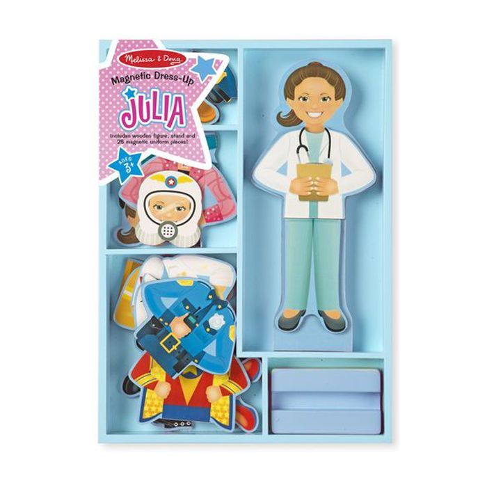 Ігровий набір Melissa&Doug Магнітна вдягалка Джулія (MD5164)