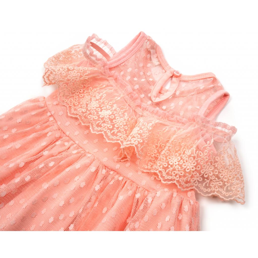 Платье Breeze с кружевом (14316-98G-peach) изображение 4