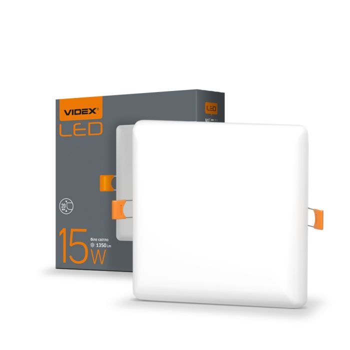 Світильник Videx LED 15W 4100K (VL-DLFS-154) зображення 2